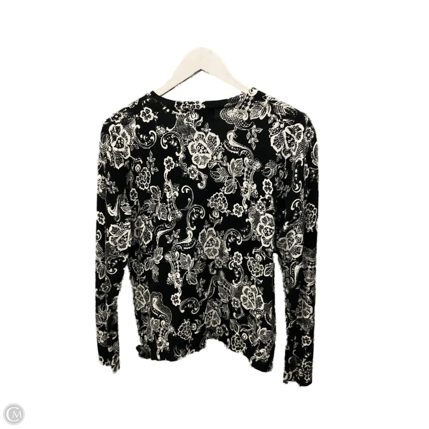 Cardigan By Karen Scott In Black, Size: S