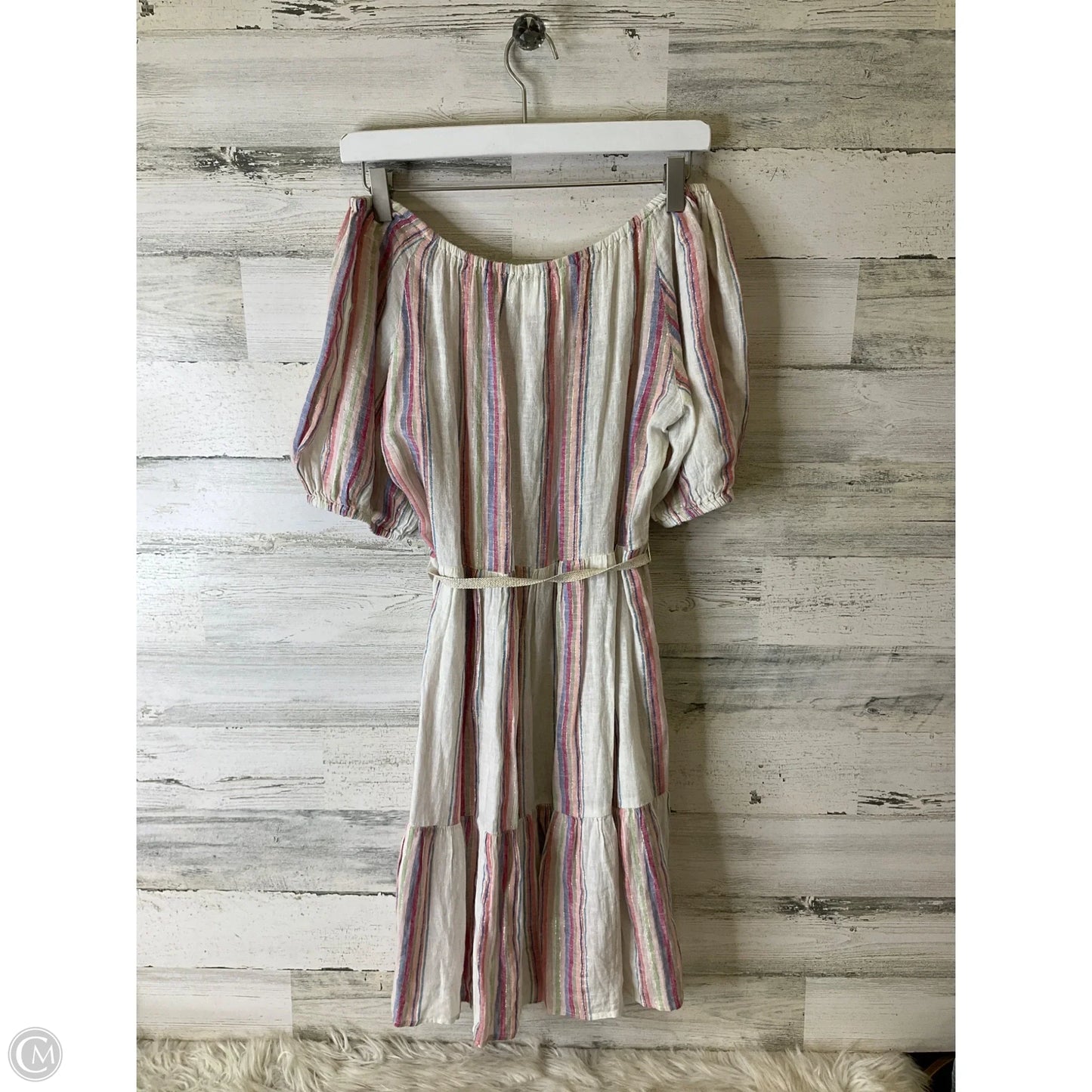 Dress Casual Short By Velvet In Cream, Size: S