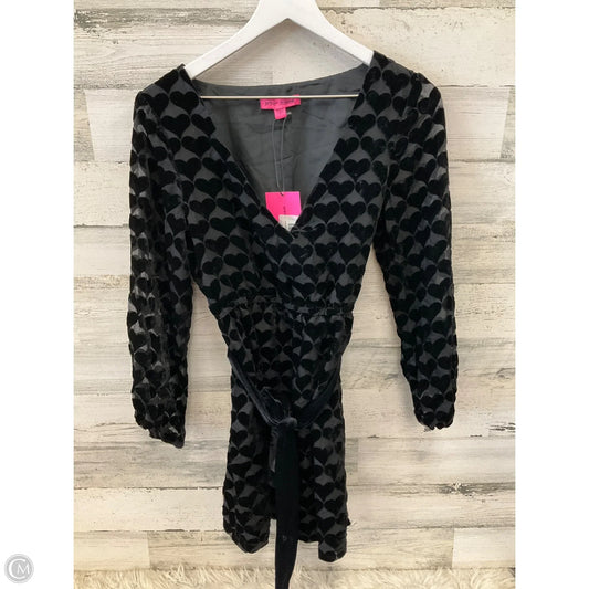 Dress Casual Short By Betsey Johnson In Black, Size: S