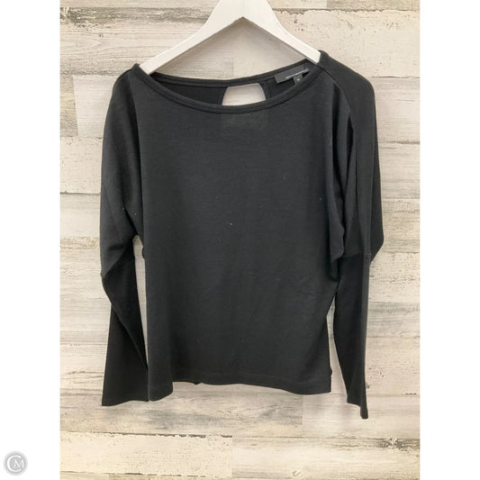 Top Long Sleeve By White House Black Market In Black, Size: M