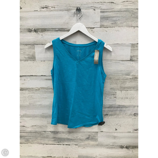 Top Sleeveless By Chicos In Blue, Size: S