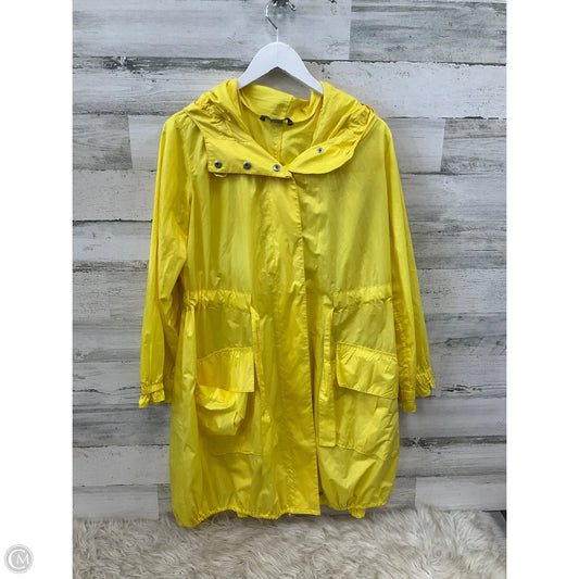 Jacket Windbreaker By Ax Armani In Yellow, Size: M