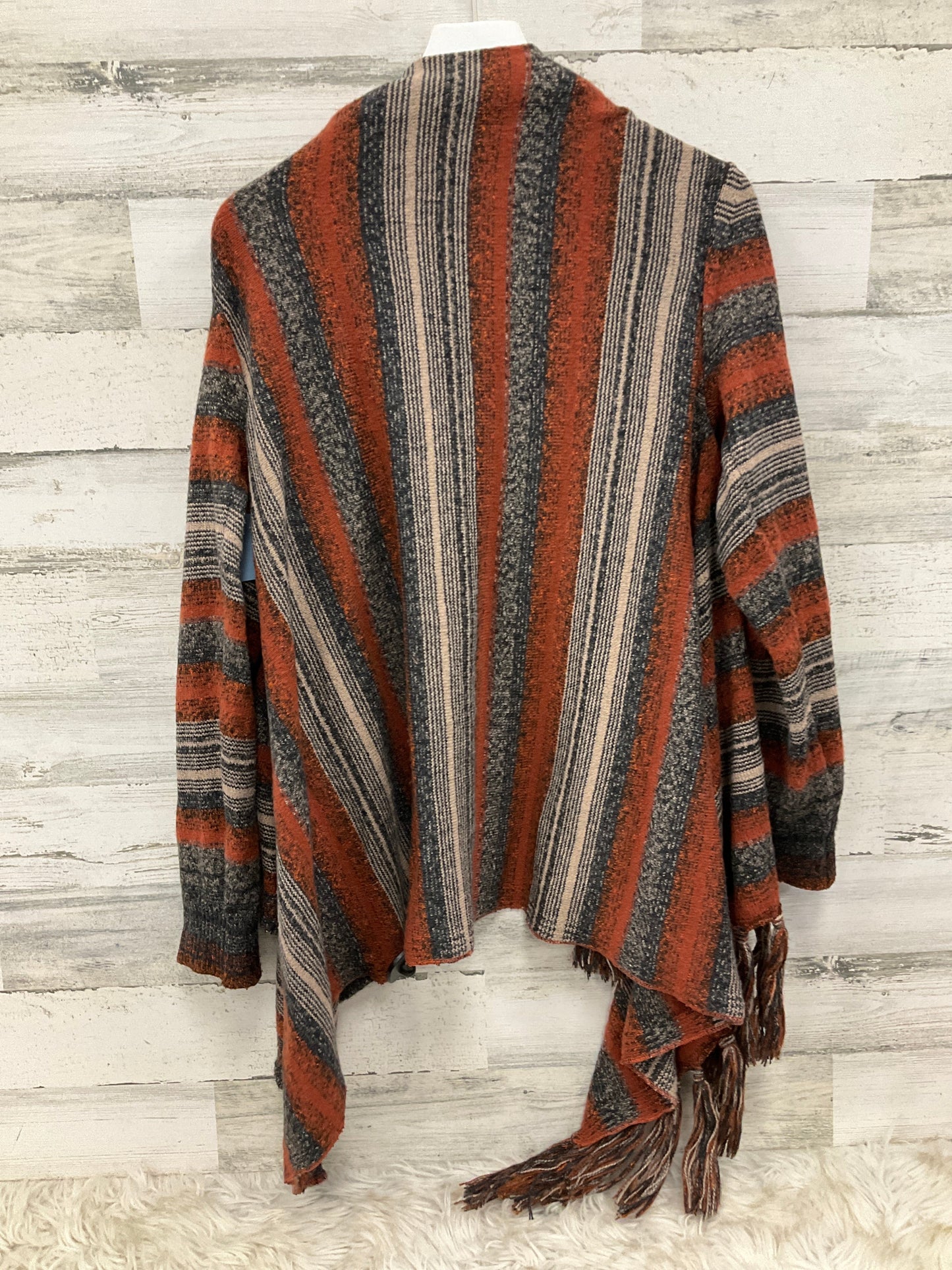 Shawl By Clothes Mentor In Orange, Size: Osfm