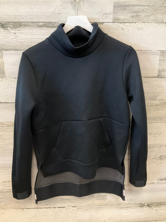 Top Long Sleeve By Under Armour In Black, Size: S
