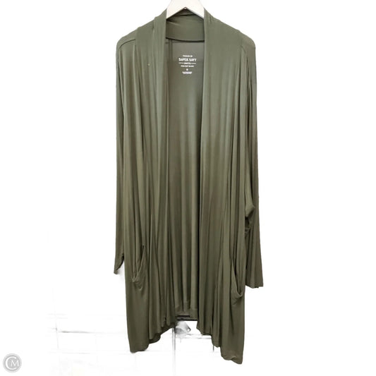 Cardigan By Torrid In Green, Size: 4x