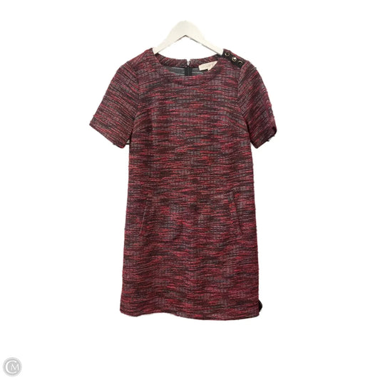 Dress Casual Midi By Loft In Red, Size: S
