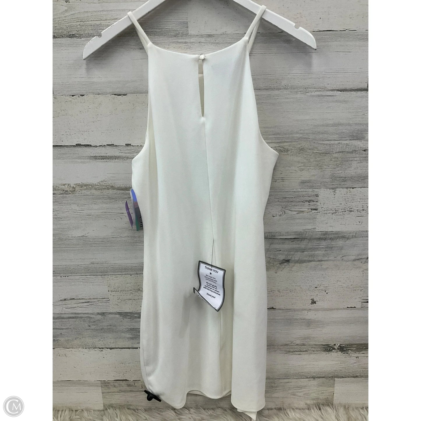Dress Party Midi By Bcx In White, Size: L