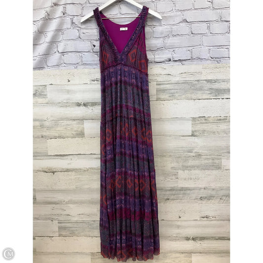 Dress Casual Maxi By Weston Wear In Purple, Size: S