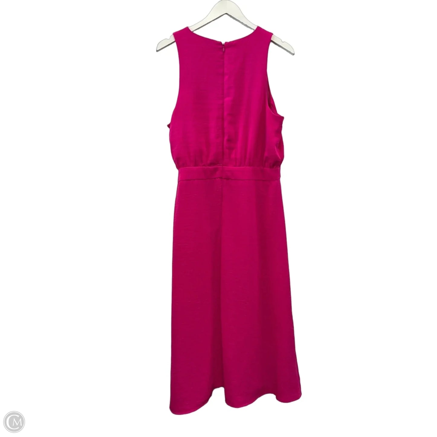 Dress Casual Midi By Nine West In Pink, Size: L