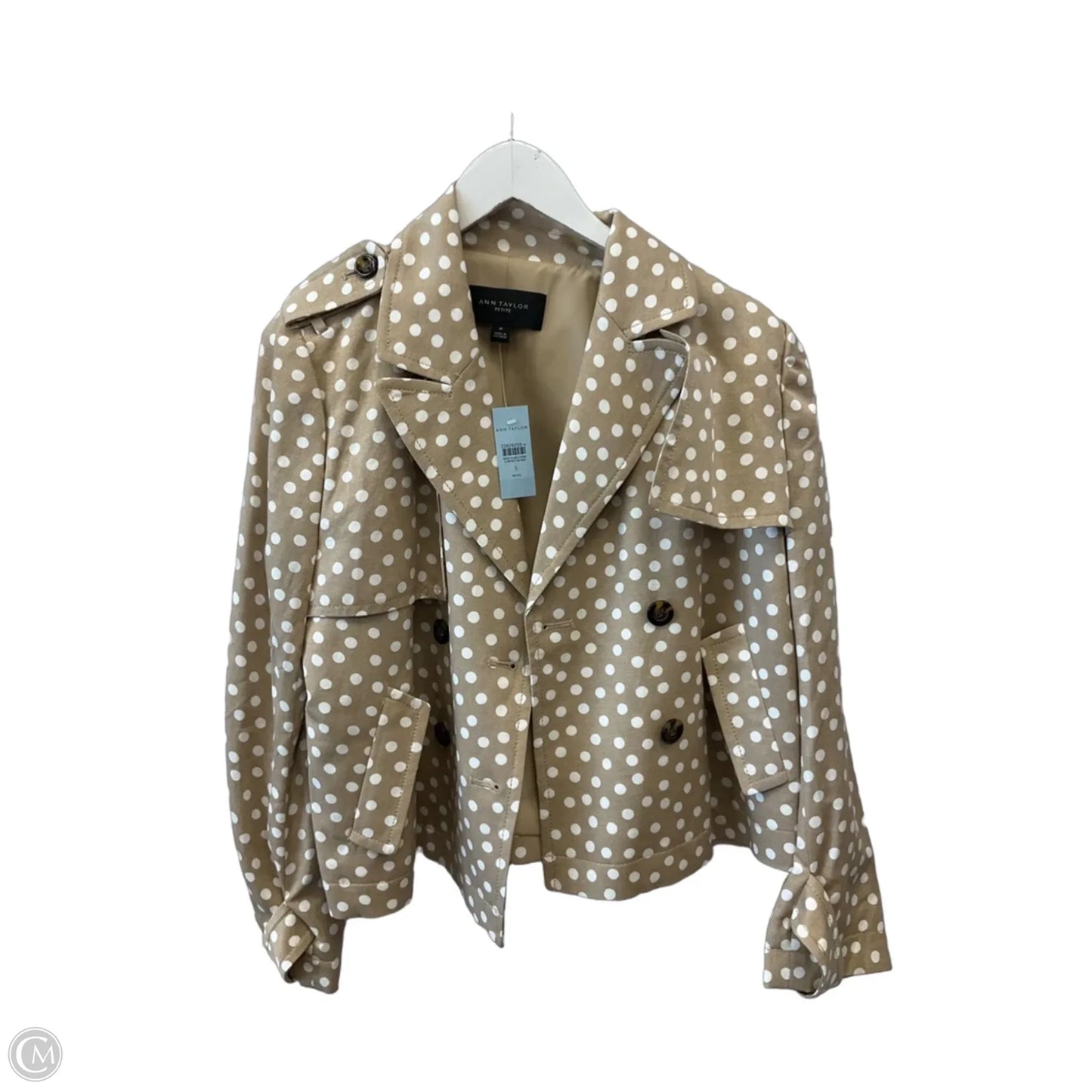 Blazer By Ann Taylor In Beige, Size: Sp