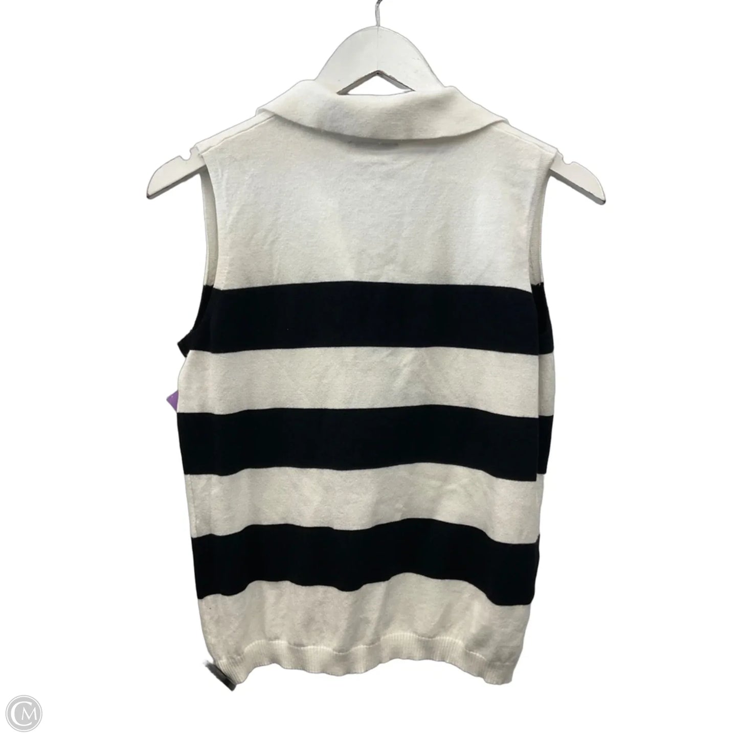 Sweater Short Sleeve By Vila Milano In White, Size: S