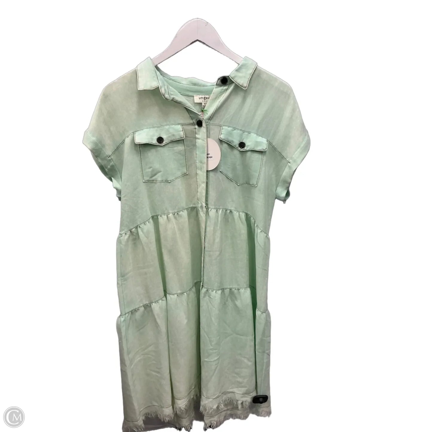 Dress Casual Short By Umgee In Green, Size: S