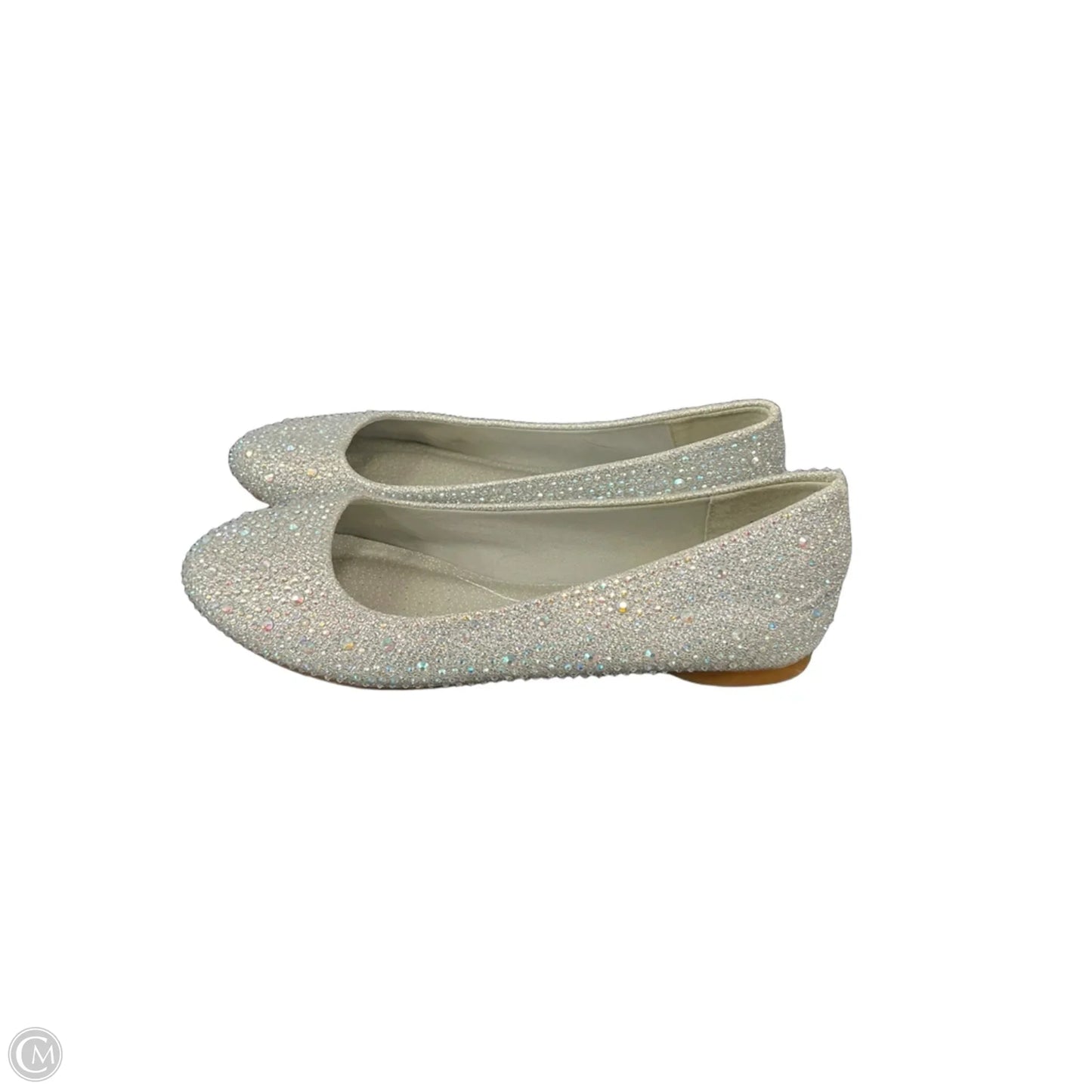 Shoes Flats By Dream Pairs In Silver, Size: 7.5