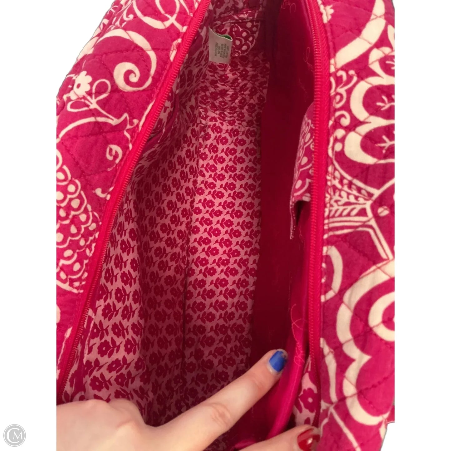 Handbag By Vera Bradley, Size: Large