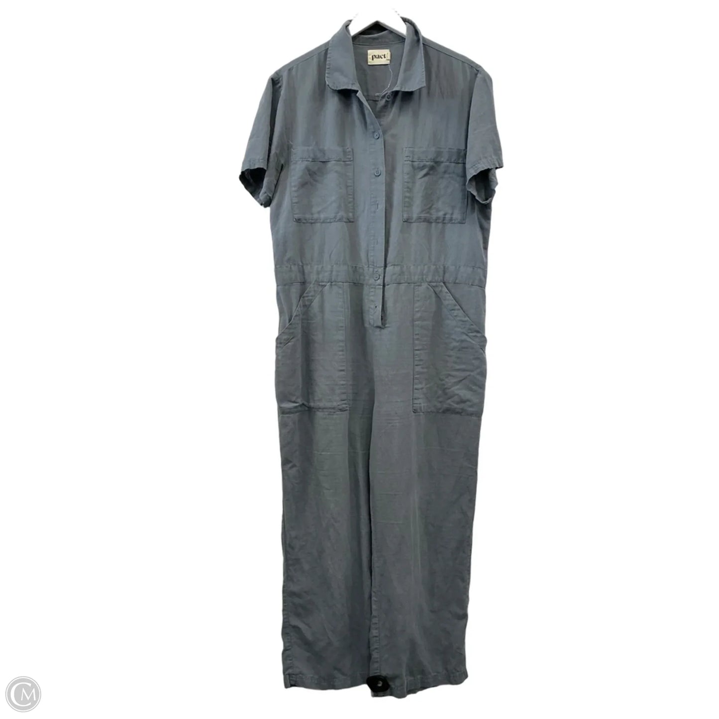 Jumpsuit By Pact In Blue, Size: L