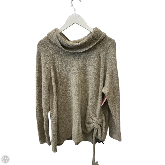 Sweater By Clothes Mentor In Brown, Size: 1x