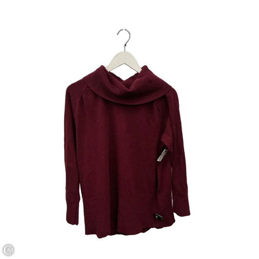 Sweater By Cyrus In Maroon, Size: 1x
