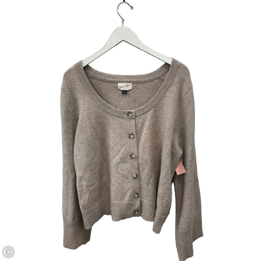 Cardigan By Universal Thread In Beige, Size: Xxl