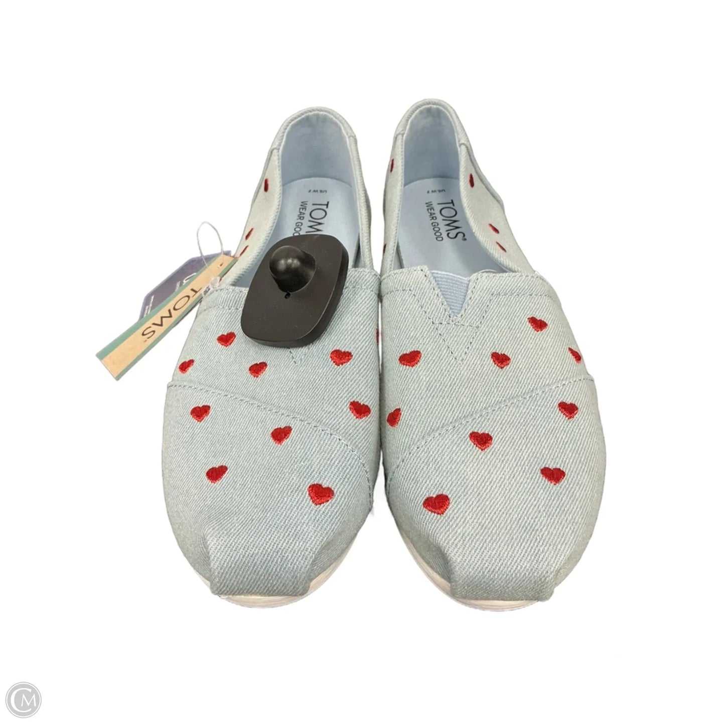 Shoes Flats By Toms In Blue, Size: 7