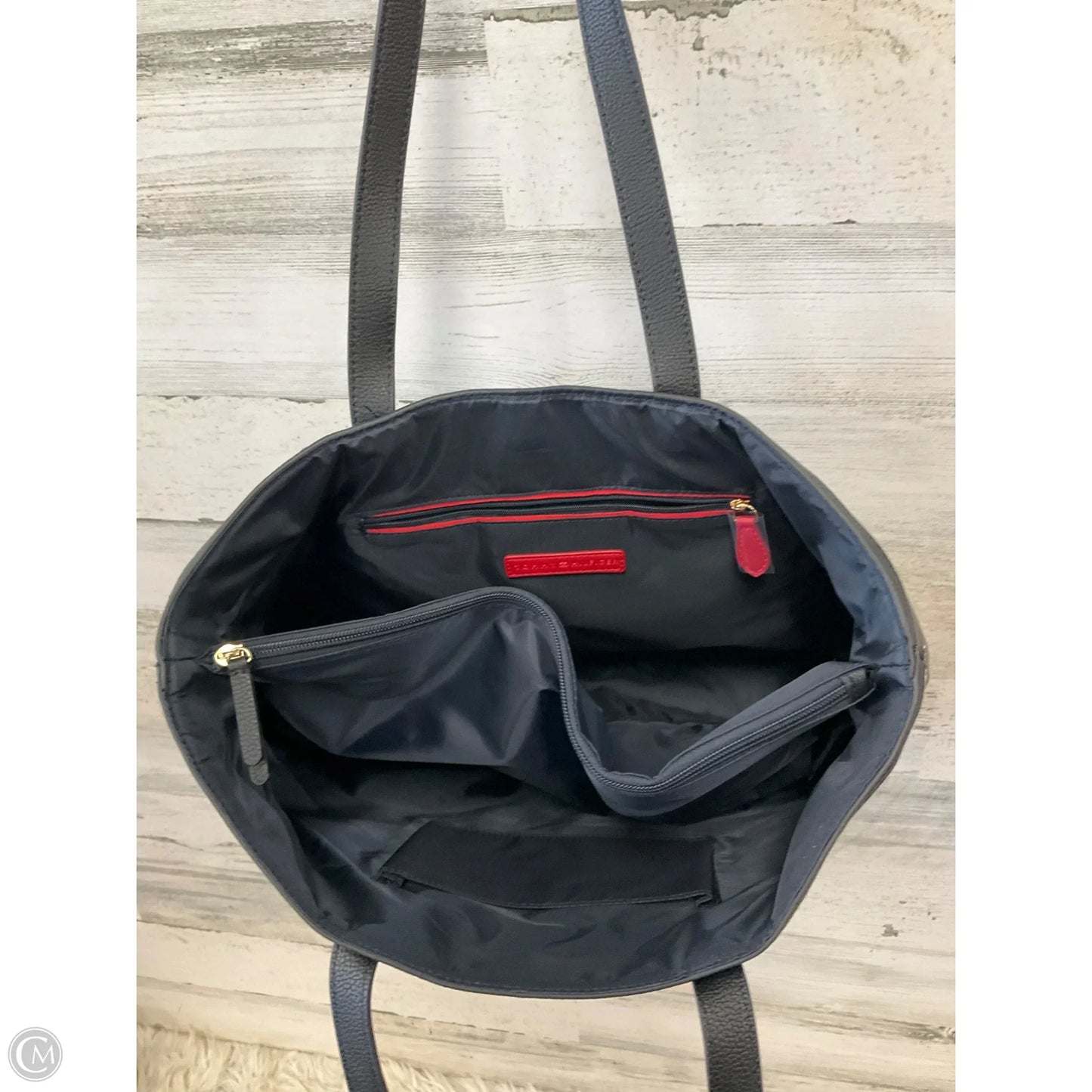 Tote Leather By Tommy Hilfiger, Size: Large