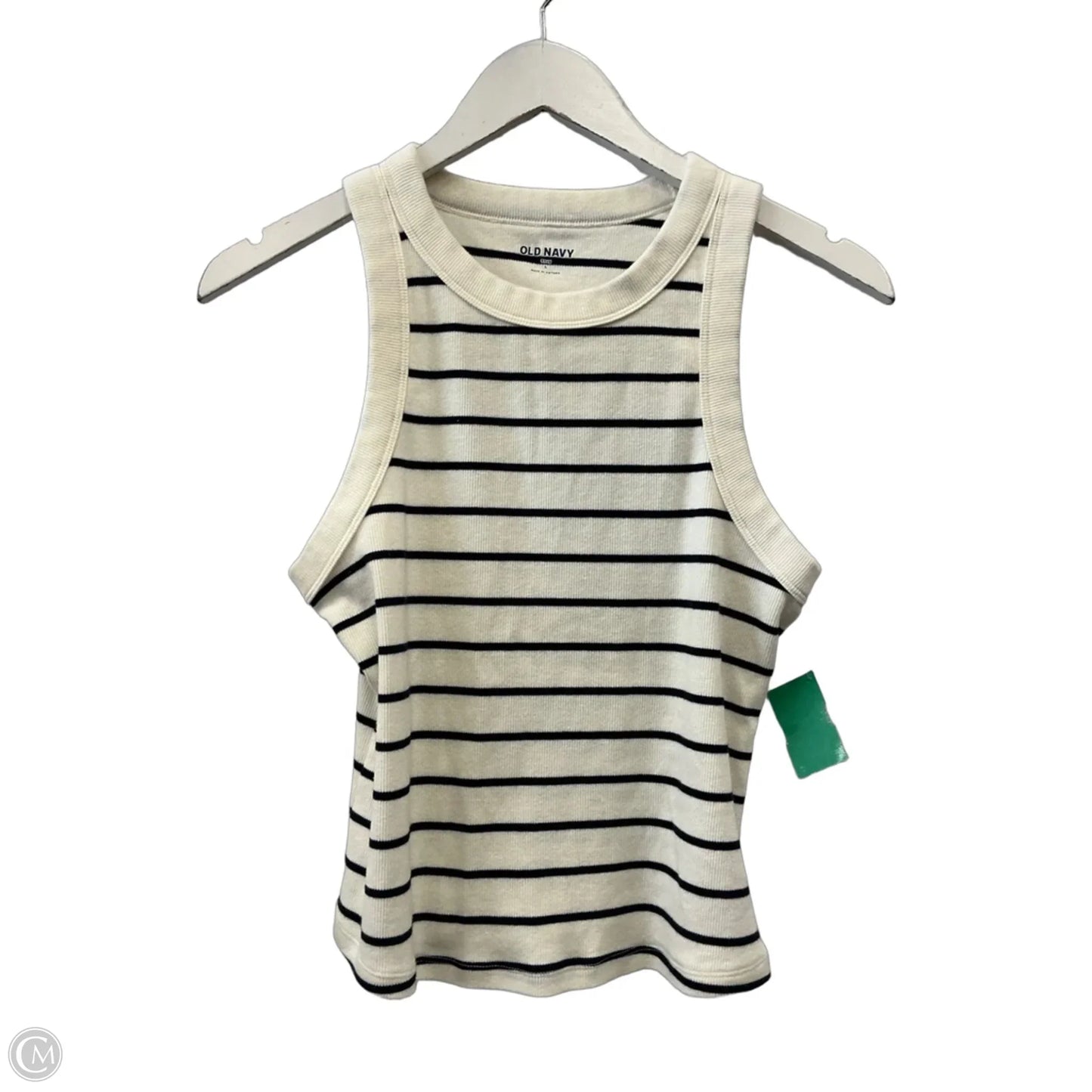 Top Sleeveless By Old Navy In Cream, Size: L