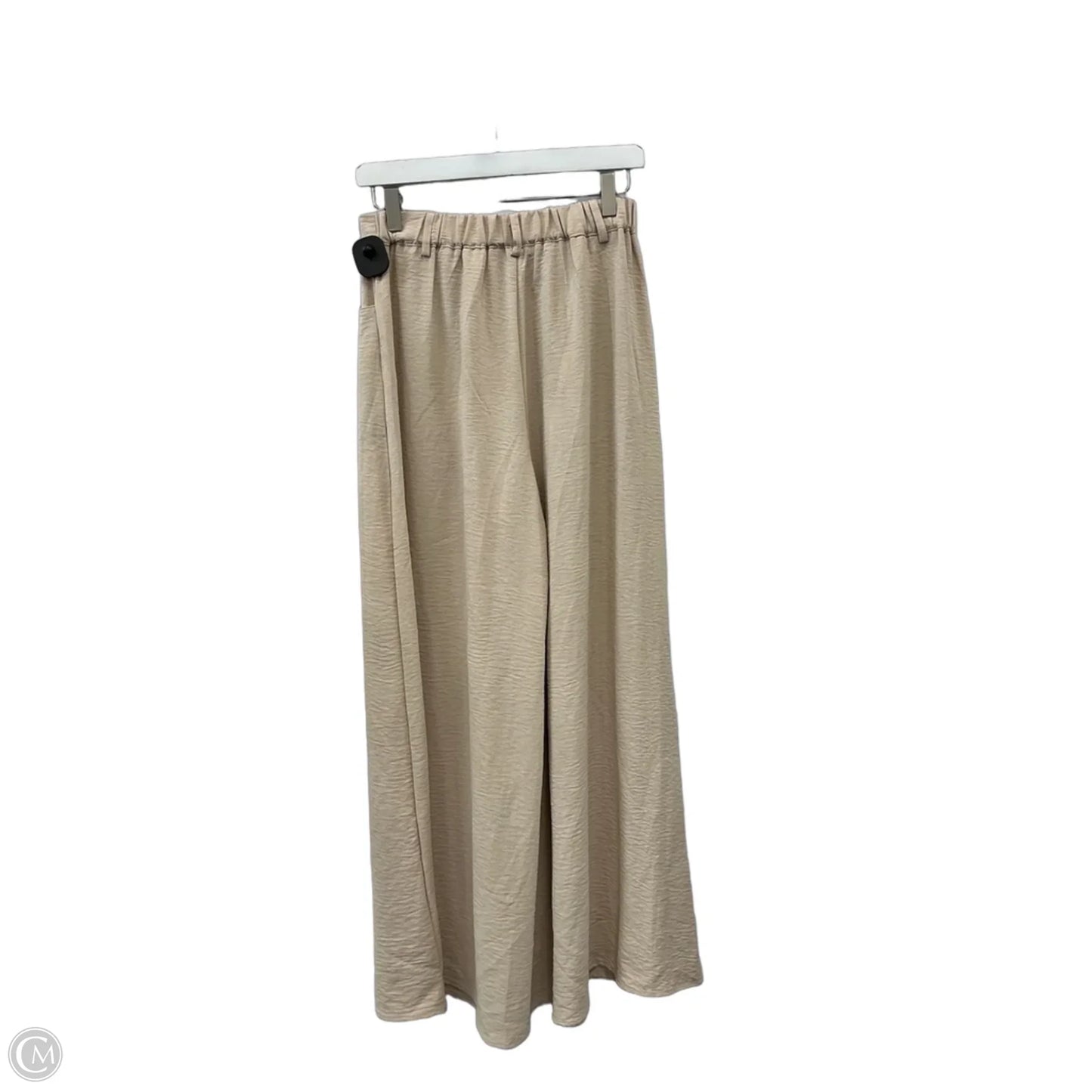 Pants Wide Leg By Clothes Mentor In Tan, Size: M