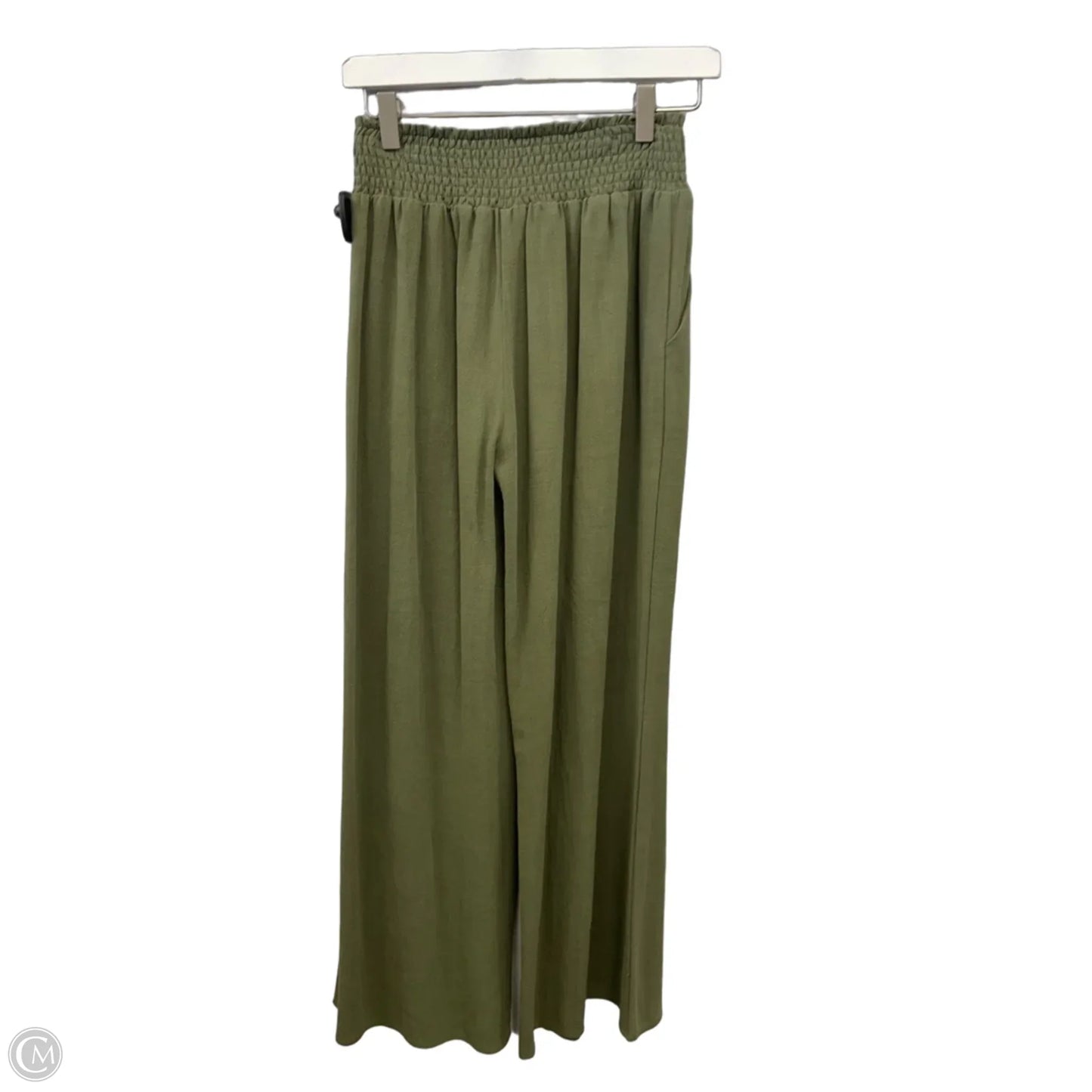 Pants Wide Leg By Miou Muse In Green, Size: 4