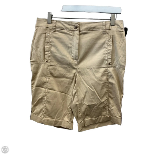 Shorts By Chicos In Tan, Size: S