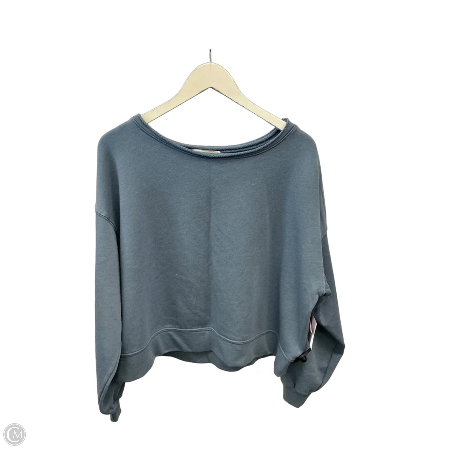 Top Long Sleeve By Treasure And Bond In Blue, Size: S