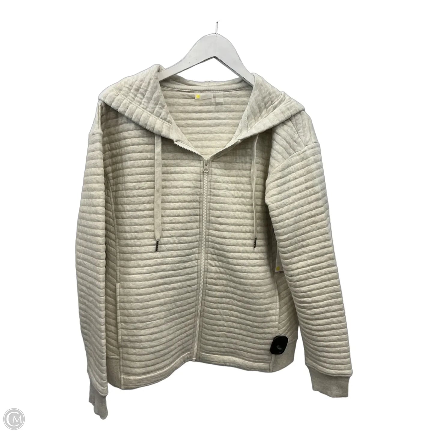 Athletic Jacket By Zella In Grey, Size: M