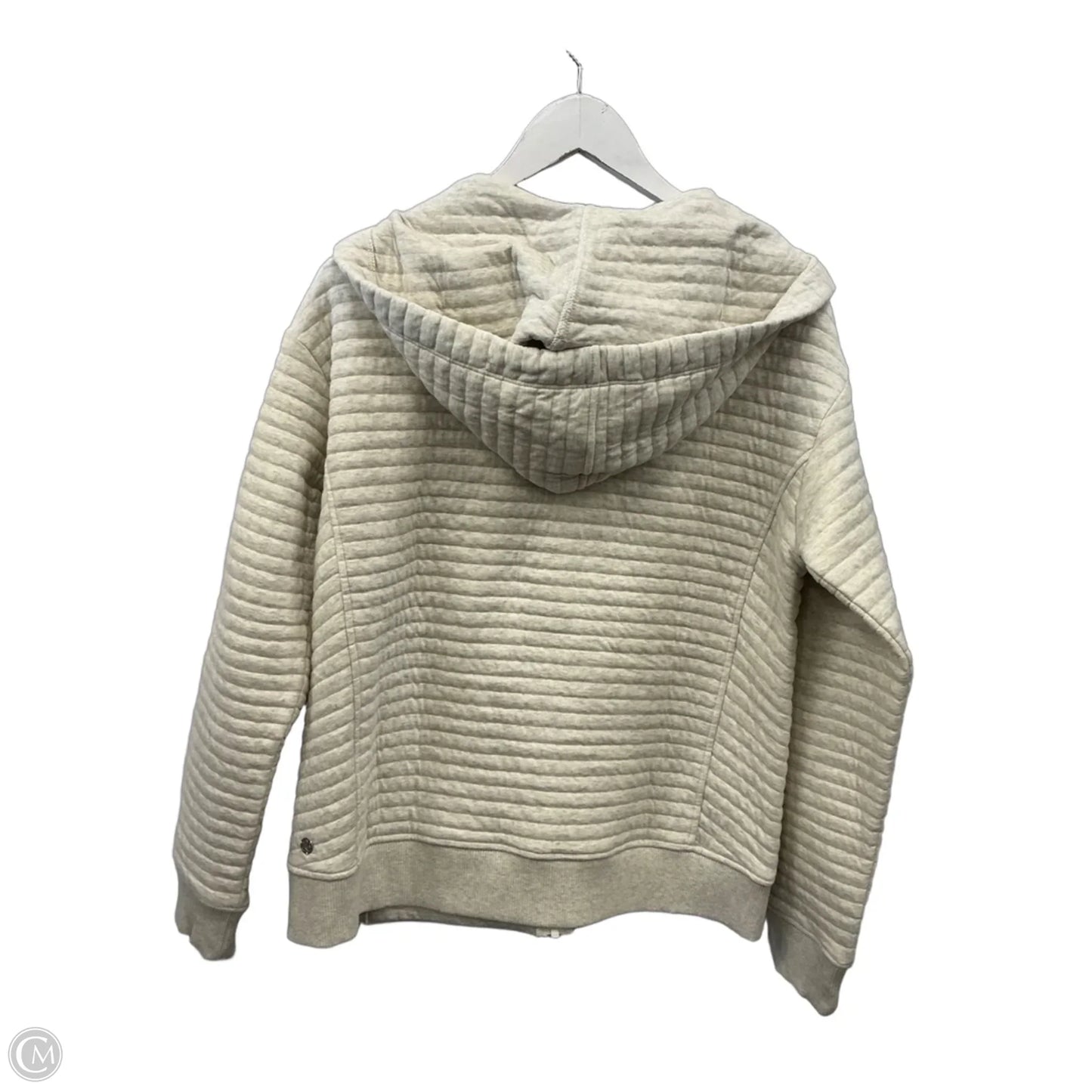 Athletic Jacket By Zella In Grey, Size: M