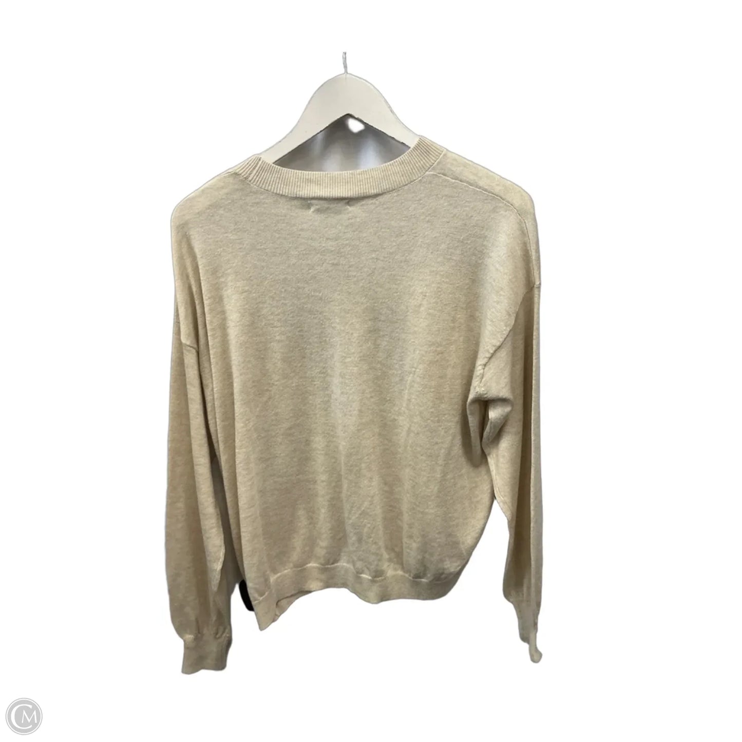 Sweater By Bp In Cream, Size: M