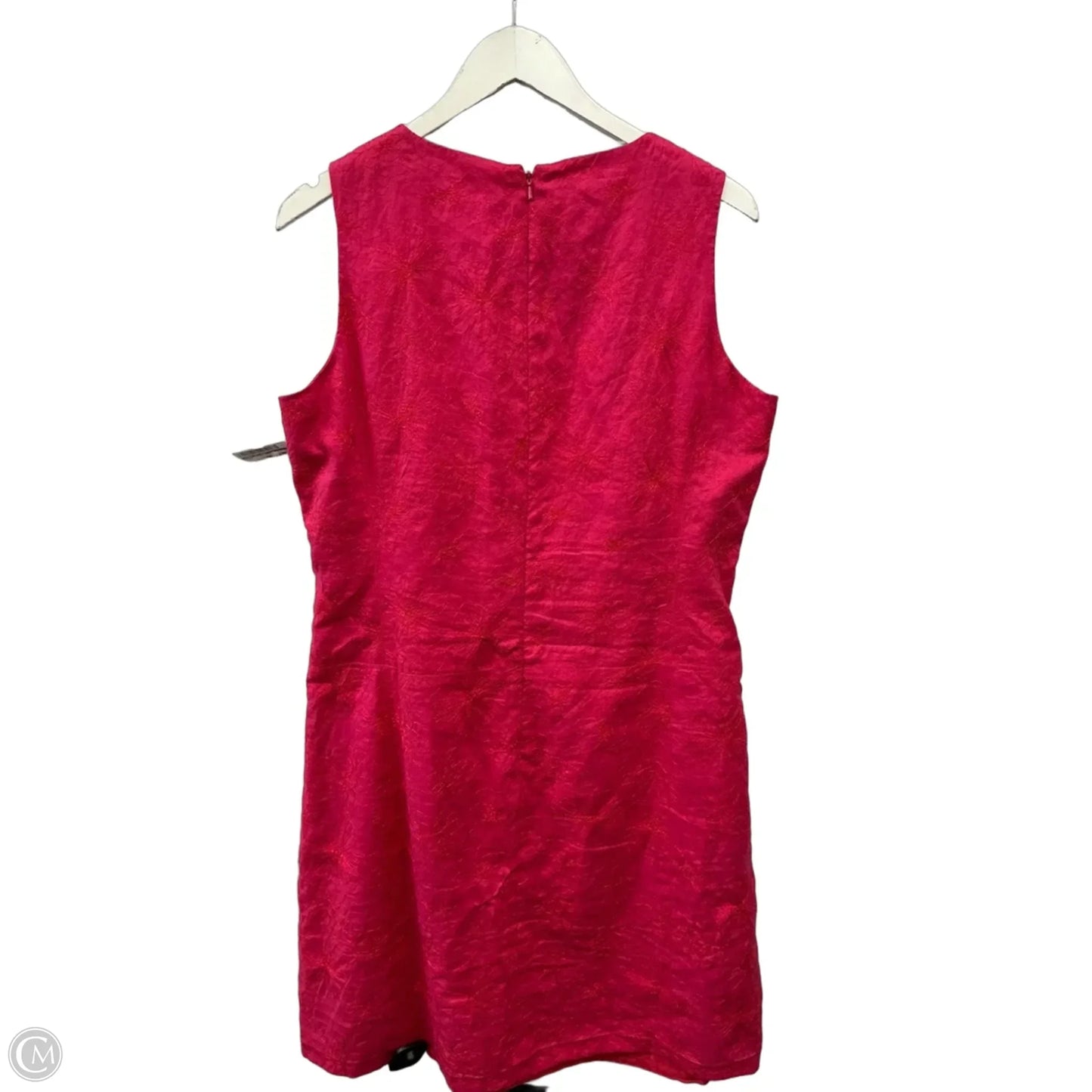 Dress Casual Midi By Jones New York In Pink, Size: Xl