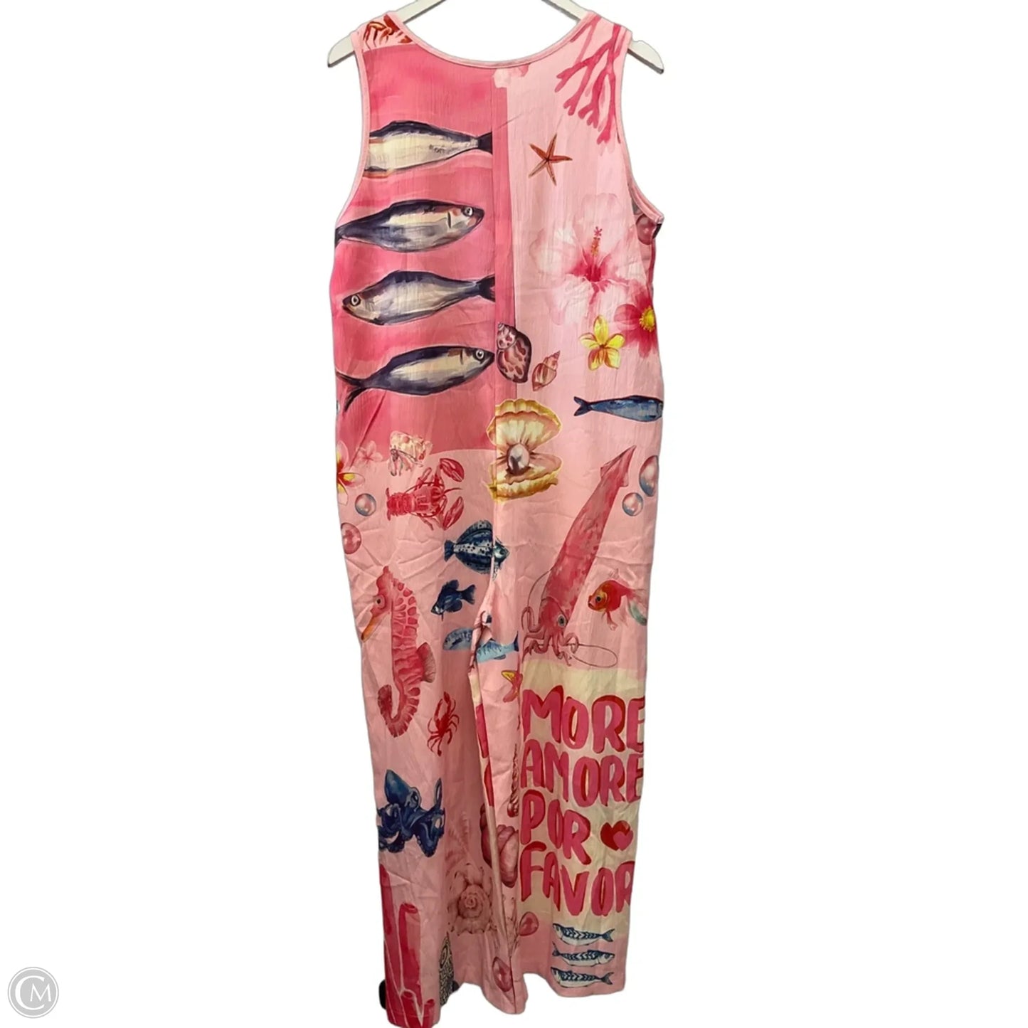 Jumpsuit By Clothes Mentor In Pink, Size: Xl