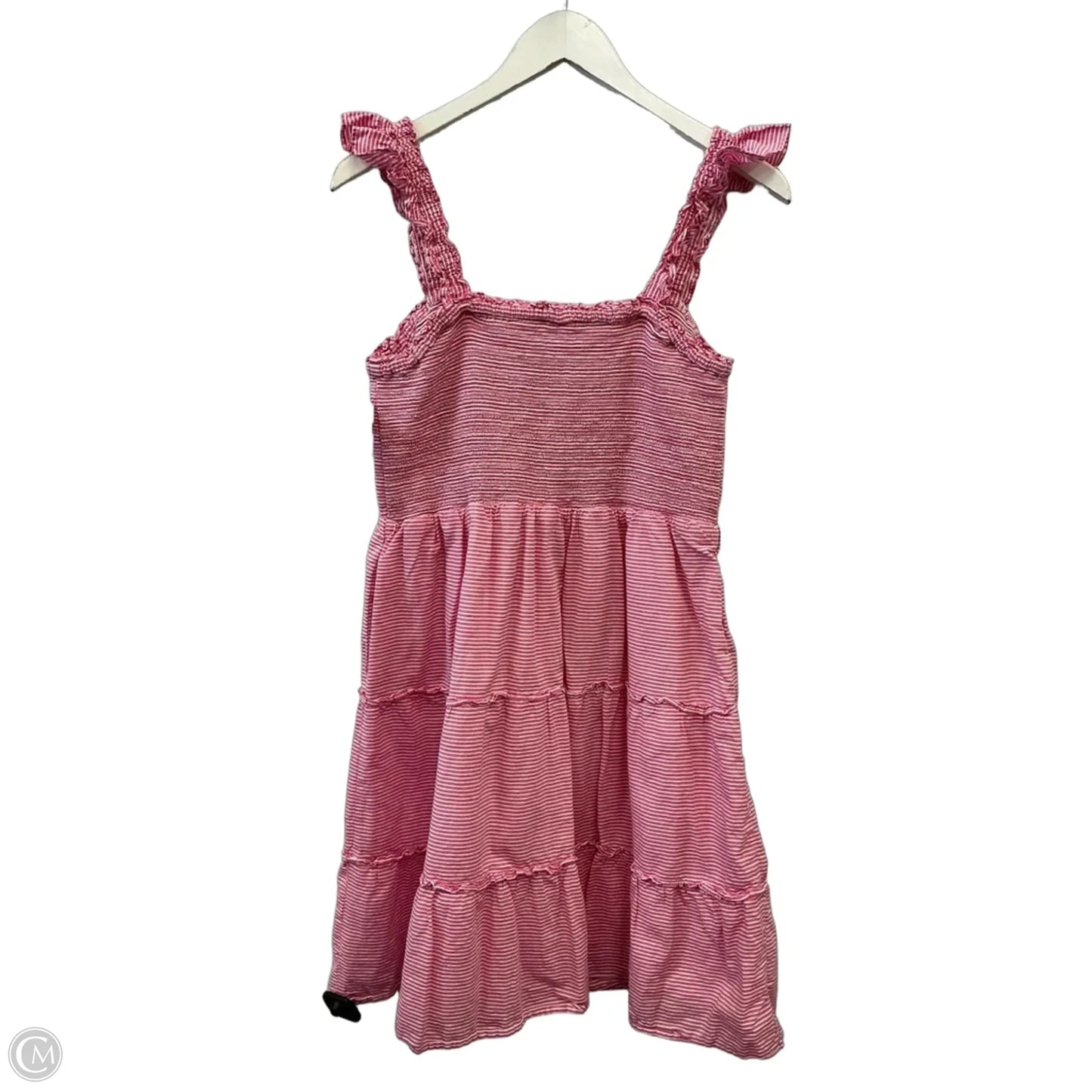 Dress Casual Midi By J. Crew In Pink, Size: L