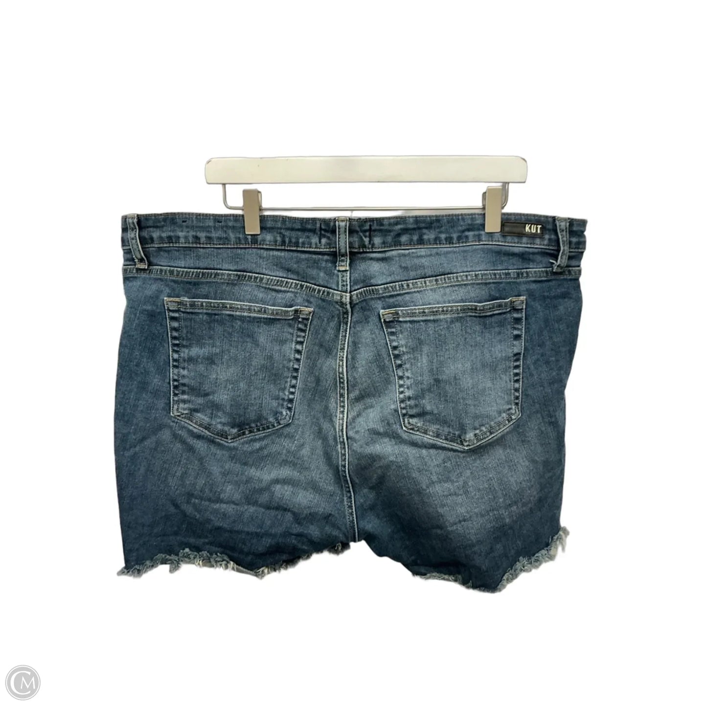 Shorts By Kut In Blue Denim, Size: 20