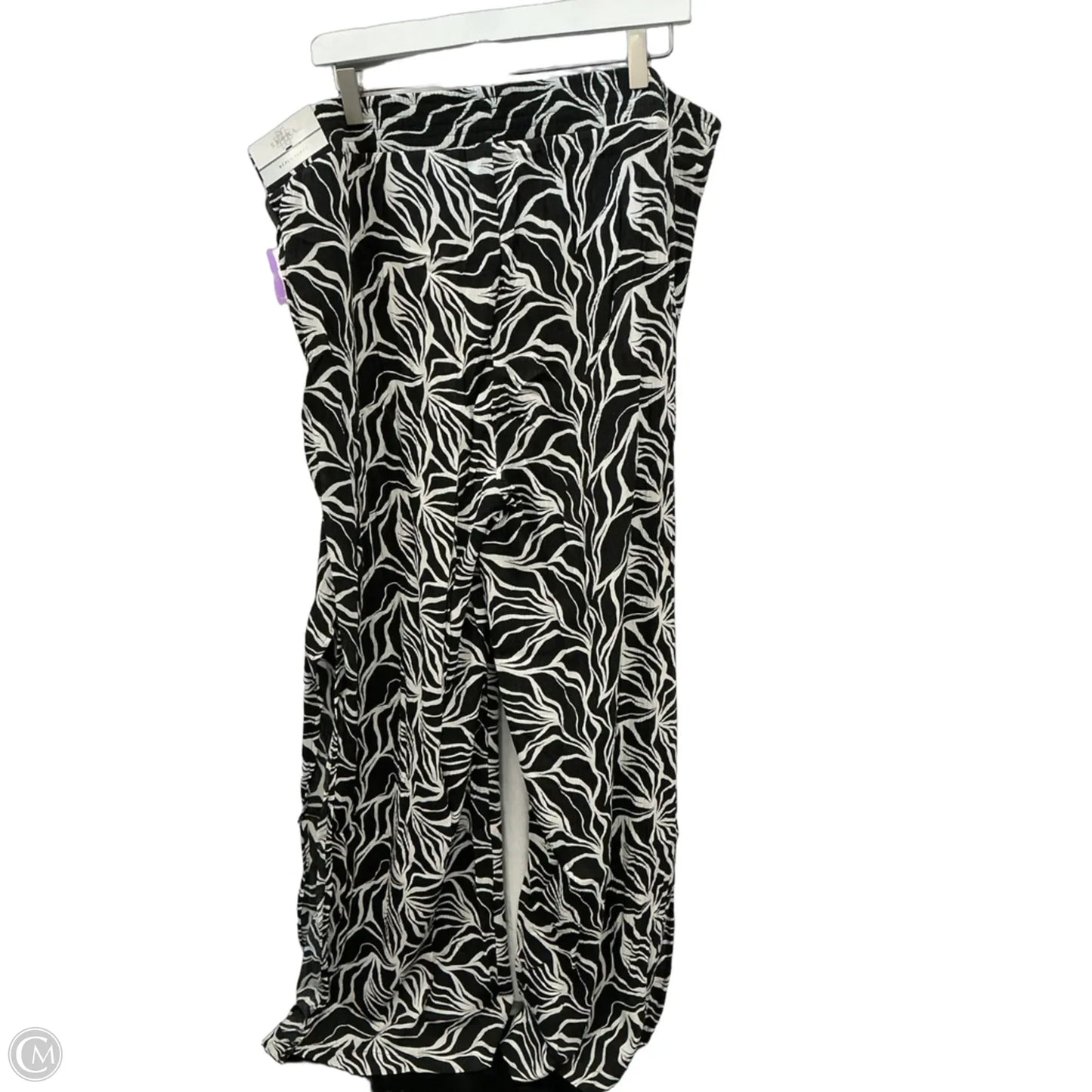 Pants Wide Leg By Serra In Black, Size: 16