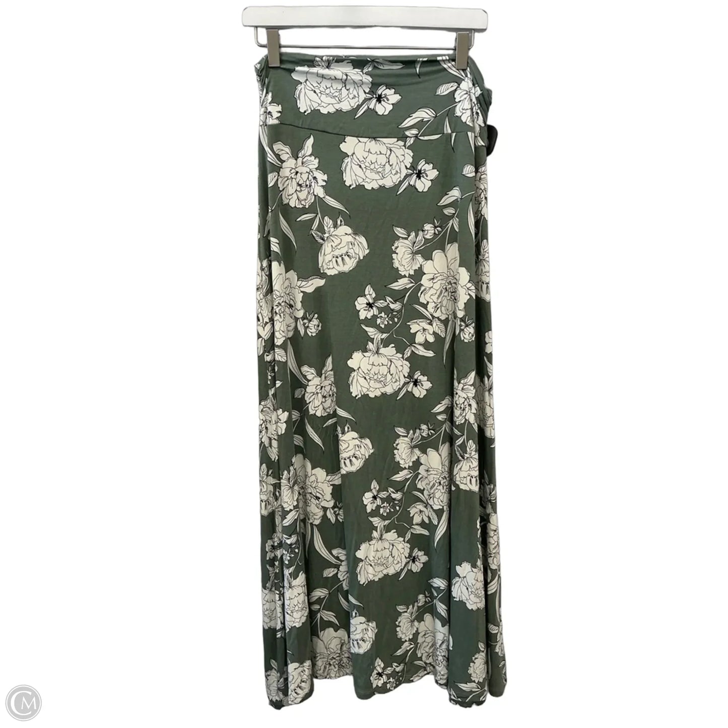 Skirt Maxi By Market & Spruce In Green, Size: 12