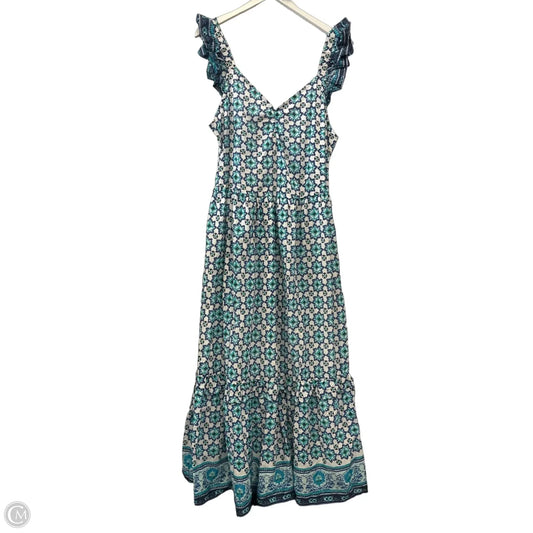 Dress Casual Maxi By Lucky Brand In Multi-colored, Size: L
