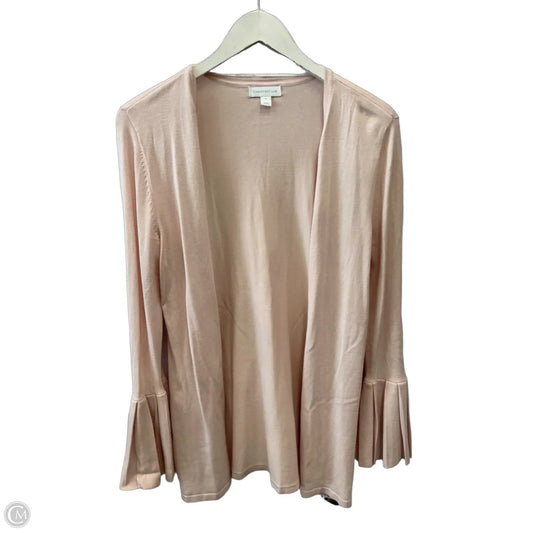 Sweater Cardigan By Charter Club In Pink, Size: S