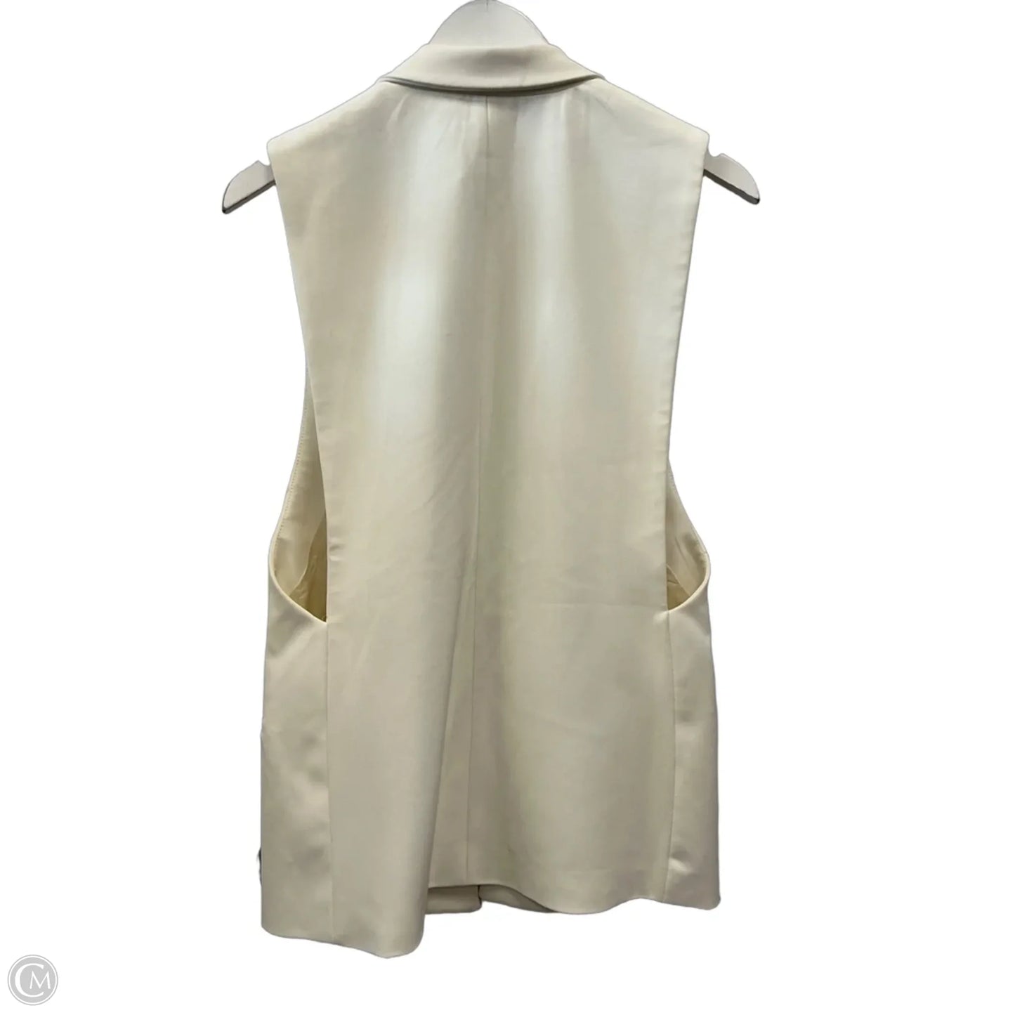 Vest By Zara In Cream, Size: M