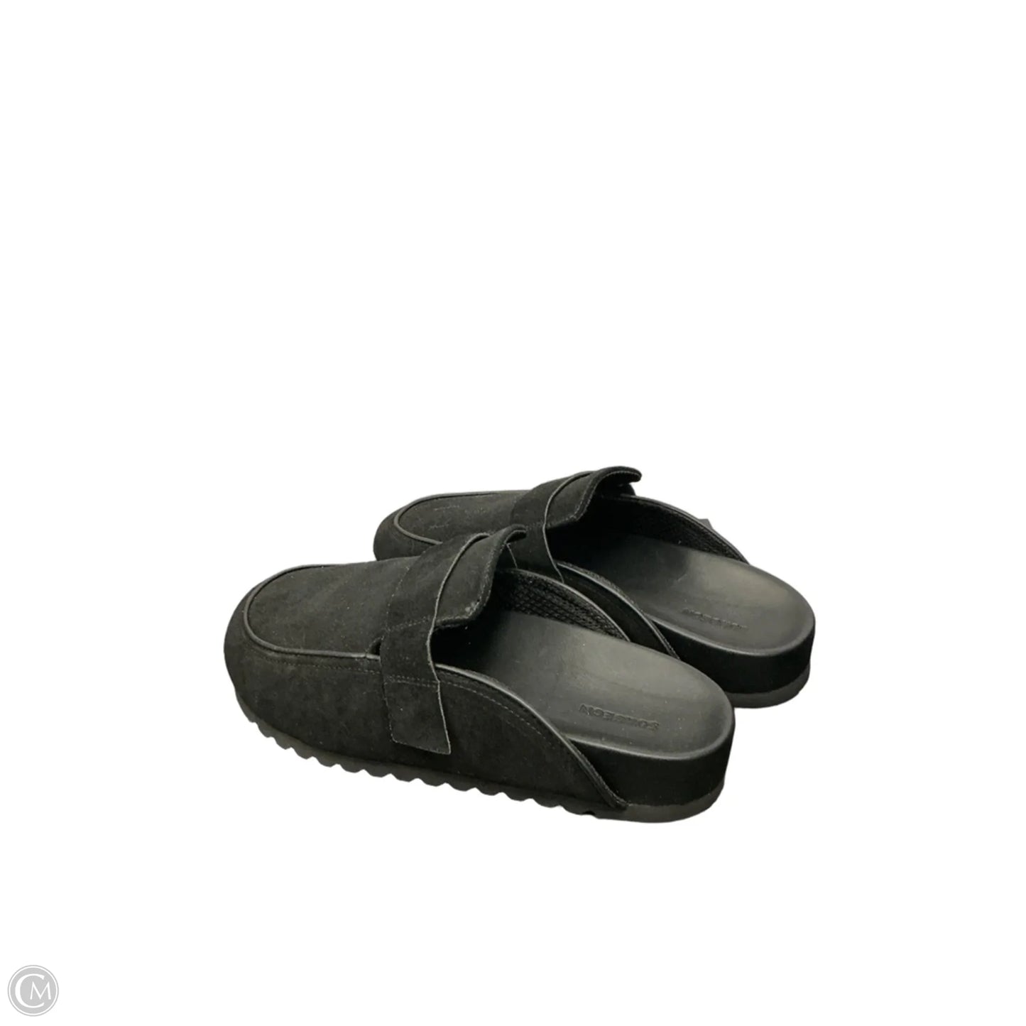 Shoes Flats By Clothes Mentor In Black, Size: 7.5