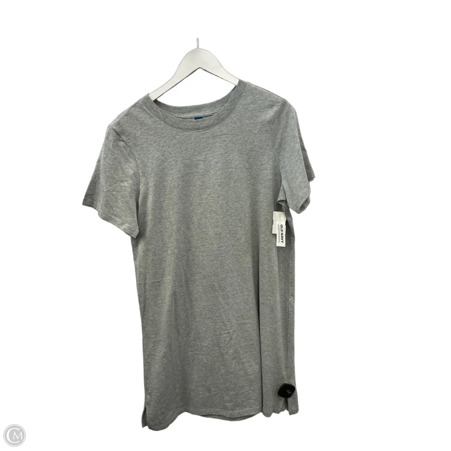 Dress Casual Midi By Old Navy In Grey, Size: M