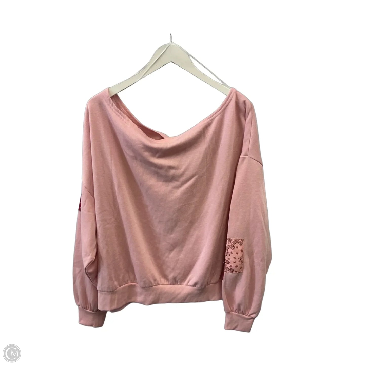 Top Long Sleeve By Disney In Pink, Size: Xxl