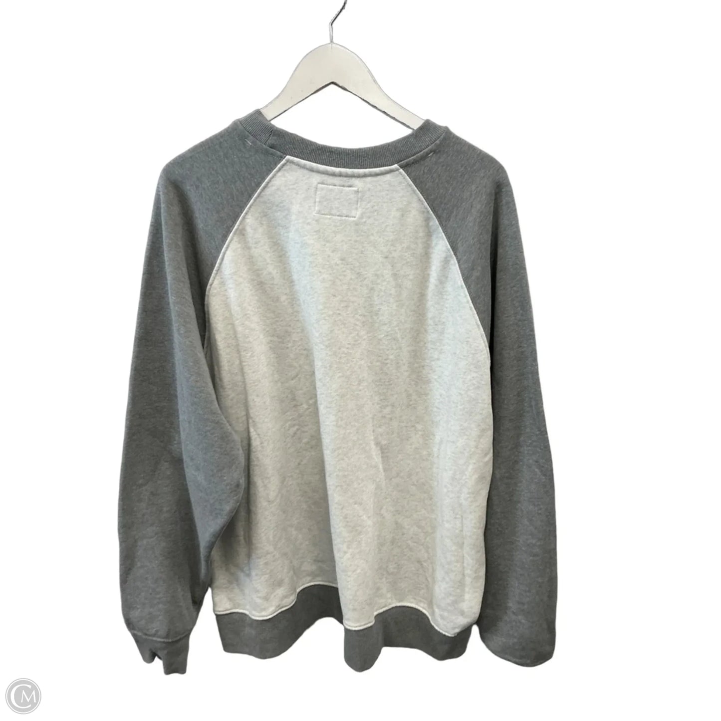 Sweatshirt Crewneck By Old Navy In White, Size: Xxl