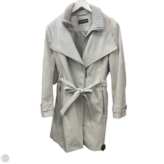 Coat Designer By Halston In Grey, Size: Xl
