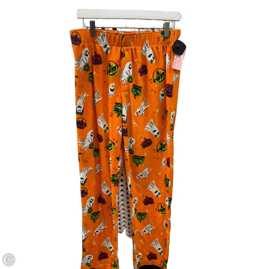 Pajama Pants By Clothes Mentor In Orange, Size: M