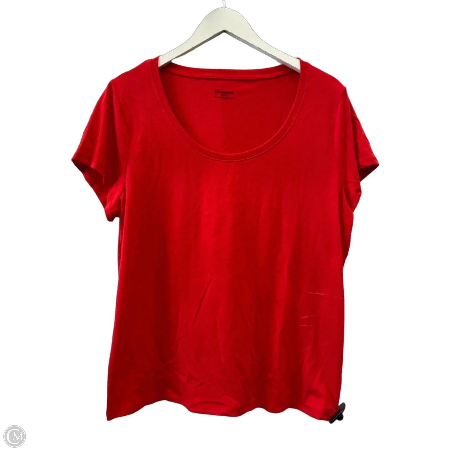 Top Short Sleeve By No Boundaries In Red, Size: Xxl