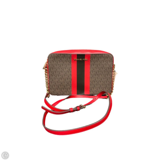 Crossbody Designer By Michael Kors, Size: Medium