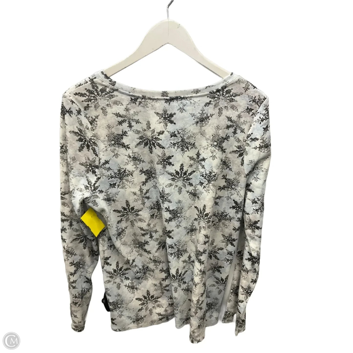 Top Long Sleeve By J. Jill In Multi-colored, Size: L